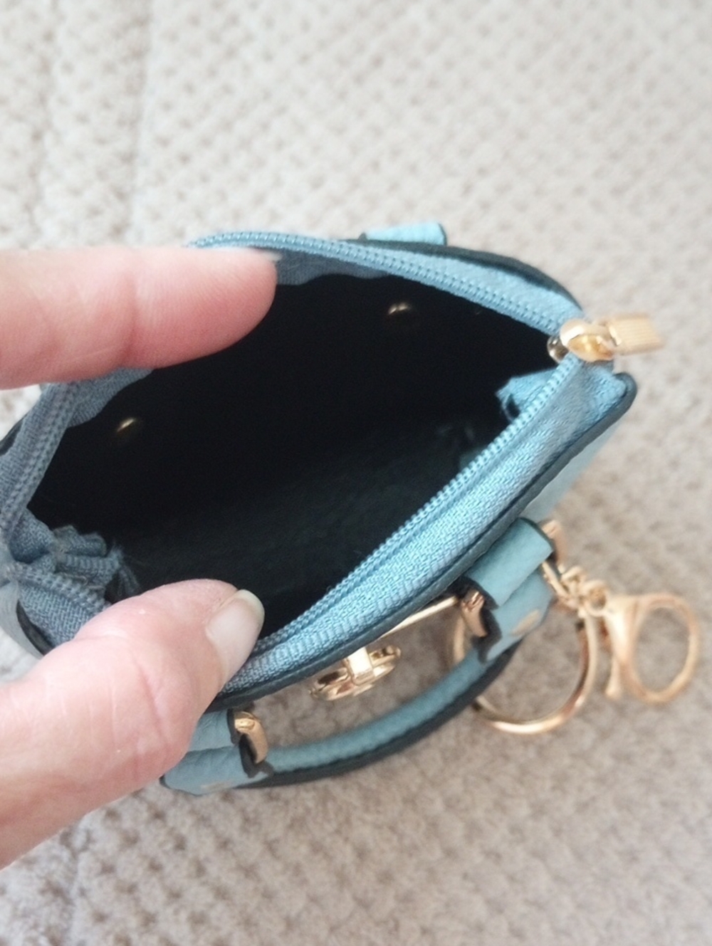 Mini Top-Handle Crossbody Air Pod Bag - Picture 3 of 7